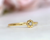 Flower Diamond Ring
