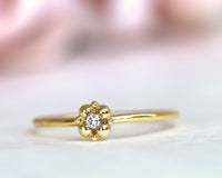 Flower Diamond Ring