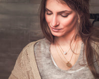 Moonstone Ball Pendant Necklace