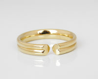 Unique Open Heart Ring