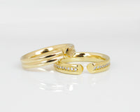 Unique Open Heart Ring