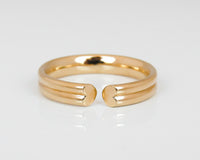 Unique Open Heart Ring