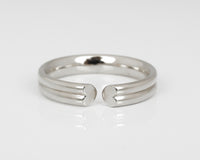 Unique Open Heart Ring