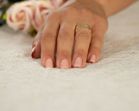 Vintage Lace Gold Ring