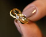 Diamond Infinity Ring