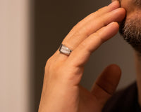 Men Diamond Signet Ring