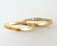 Mobius His & Hers Matching Wedding Bands