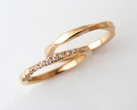 Mobius His & Hers Matching Wedding Bands