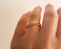 Mobius His & Hers Matching Wedding Bands