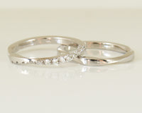 Mobius His & Hers Matching Wedding Bands