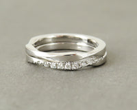 Mobius His & Hers Matching Wedding Bands