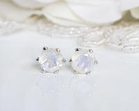 Moonstone Stud Earrings
