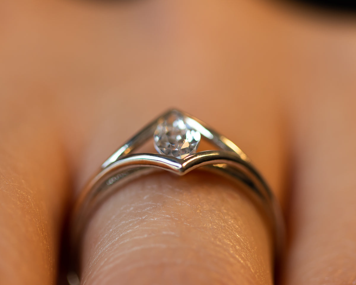 Marquise Diamond Engagement Ring