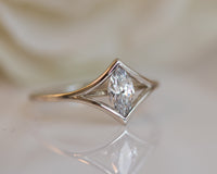Marquise Diamond Engagement Ring