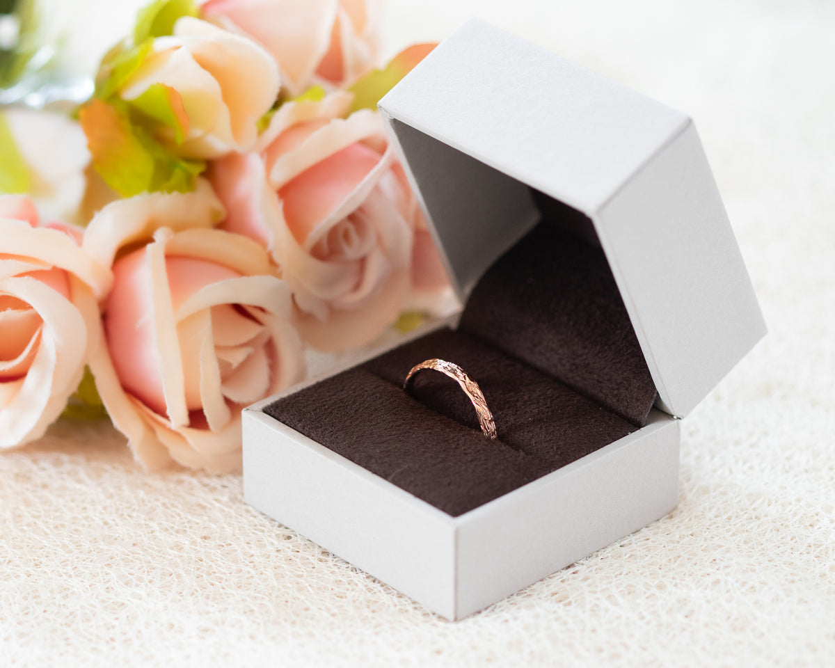 Natural Twig Wedding Band