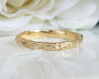 Nature Inspired Men Wedding Band