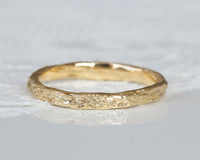 Nature Inspired Men Wedding Band