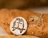 Love Birds Pendant Necklace