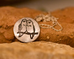 Love Birds Pendant Necklace