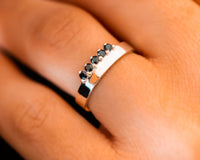 Black Diamond Ring Band