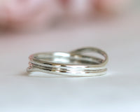 Infinity Diamond Gold Ring