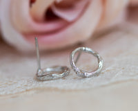 Nature Ispired Circle Twig Studs