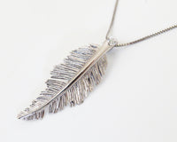 Feather Pendant Necklace
