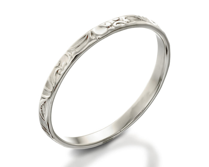 Floral Wedding Band