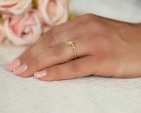 Nature Inspired Diamond Engagement Ring