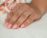Nature Inspired Diamond Engagement Ring
