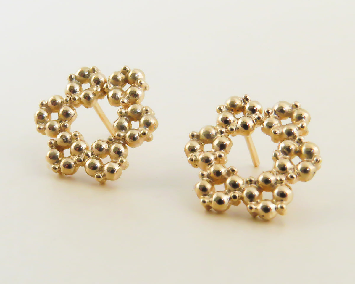 Spring Flower Stud Earrings