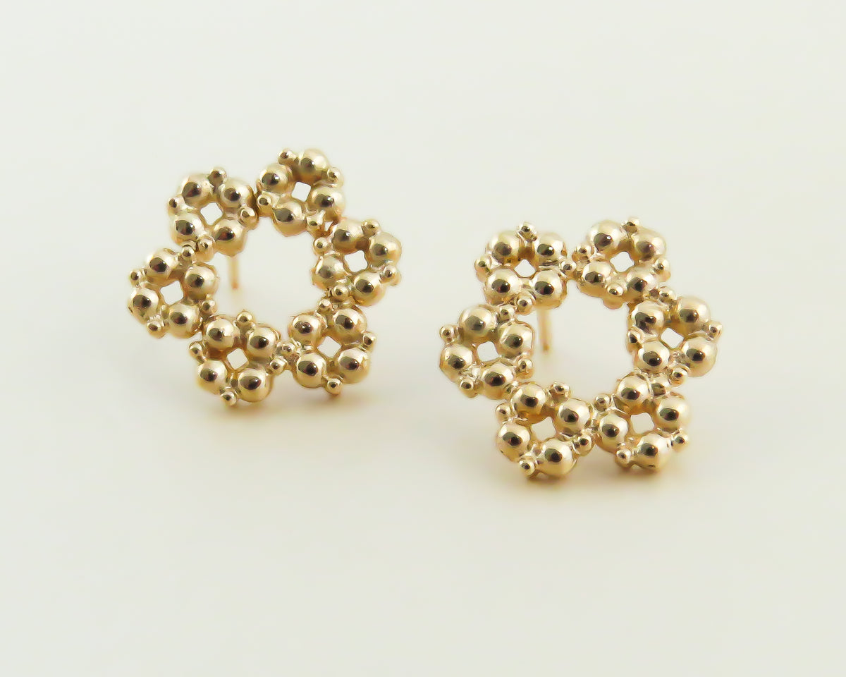 Spring Flower Stud Earrings