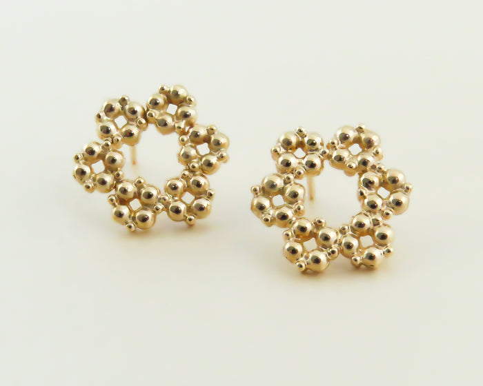 Spring Flower Stud Earrings