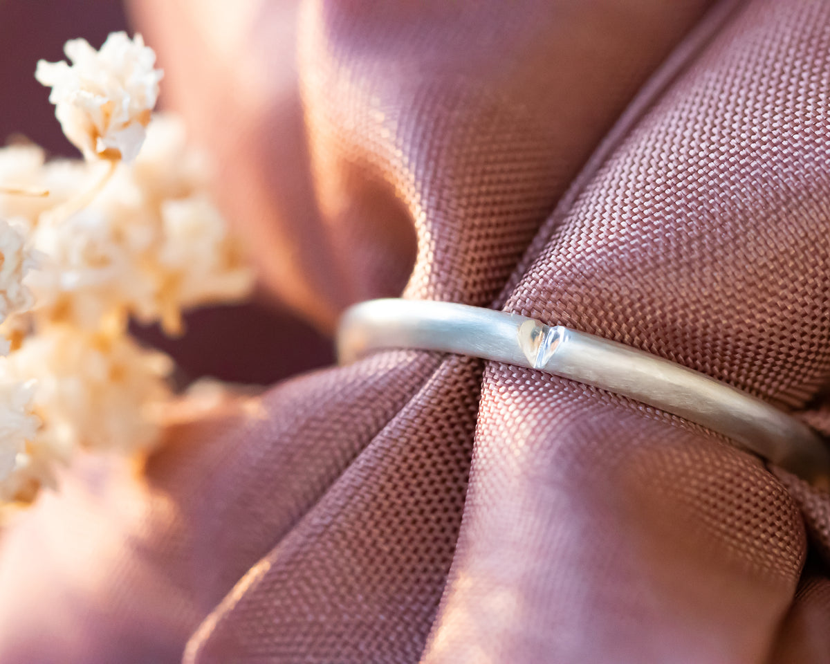 Tiny Heart Gold Ring