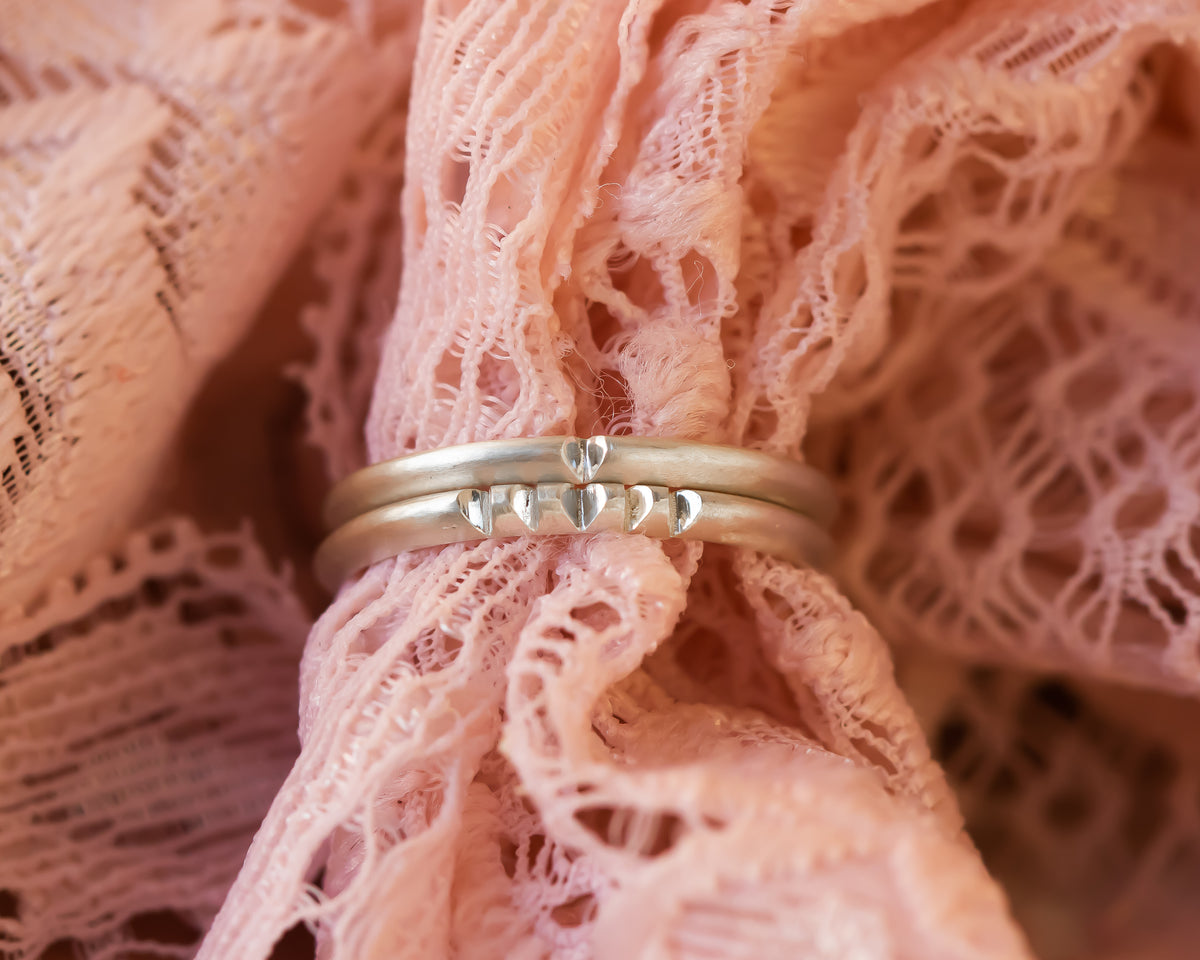 Tiny Heart Gold Ring