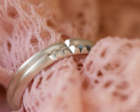 Thin Hearts Ring