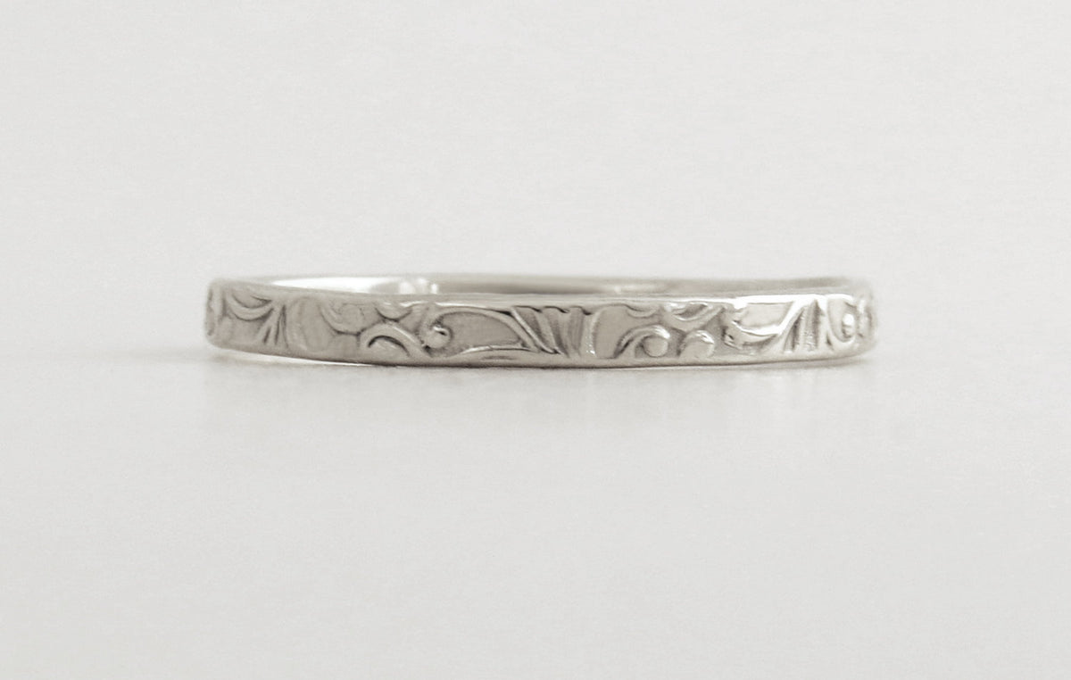 Floral Wedding Band