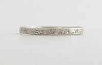 Floral Wedding Band
