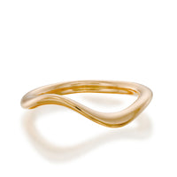 Wave Wedding Band