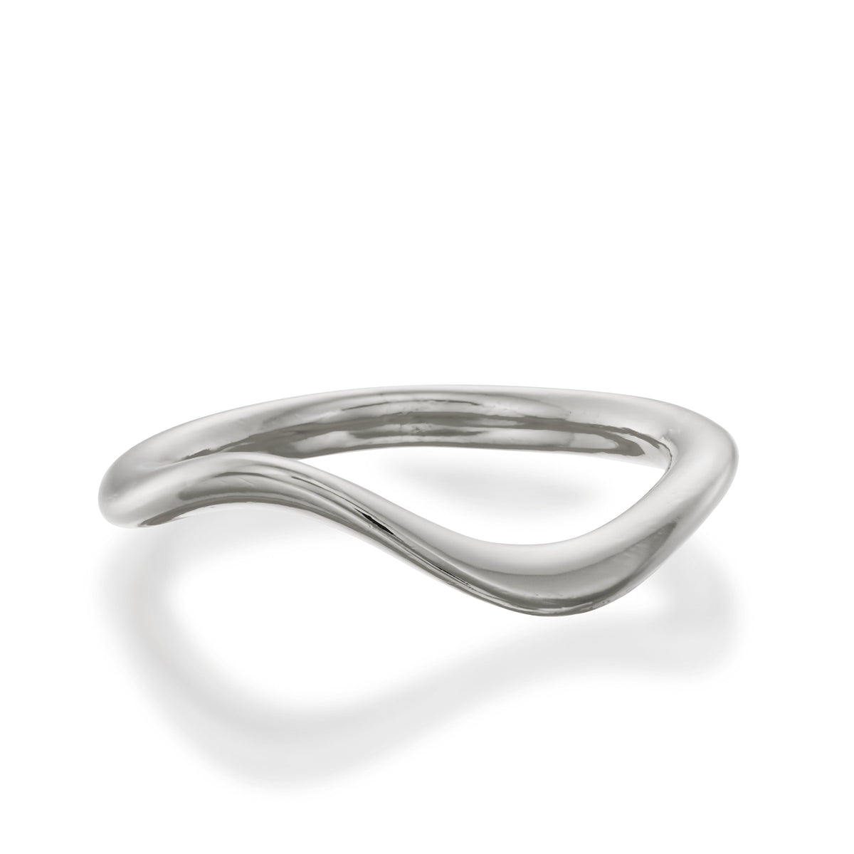 Wave Wedding Band