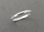 Lines Texture Wedding Ring