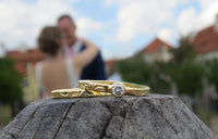 Floral Wedding Band