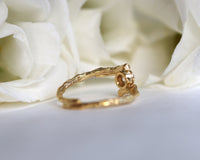 Nature Inspired Diamond Engagement Ring