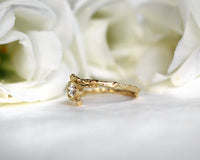 Nature Inspired Diamond Engagement Ring