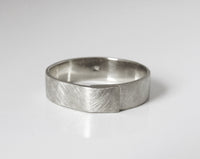 Brushed Men Wedding Band
