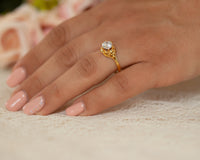 Vintage Inspired Diamond Ring
