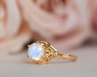 Vintage Inspired Moonstone Ring