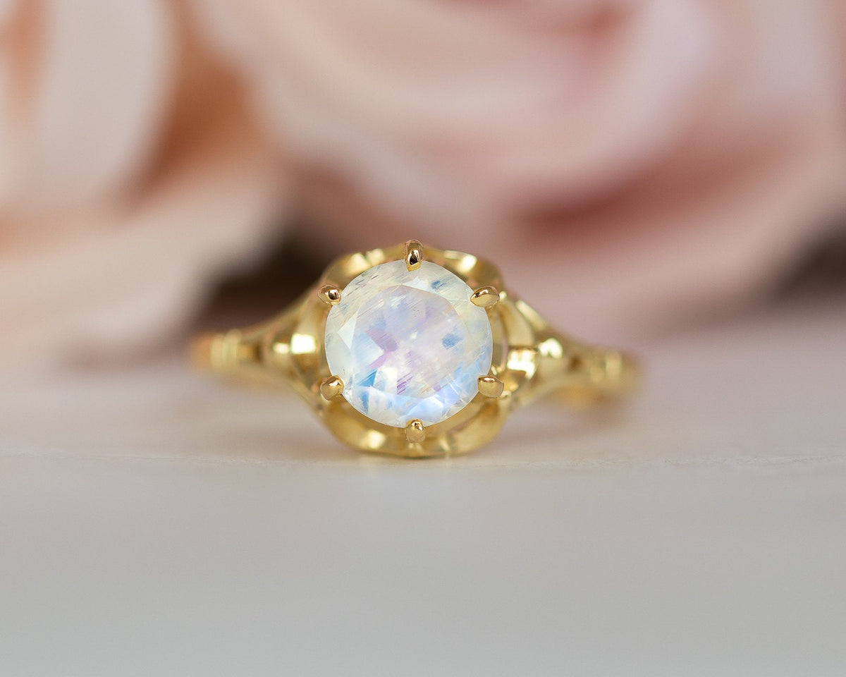 Vintage Inspired Moonstone Ring