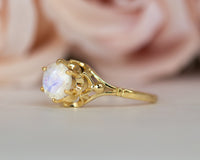Vintage Inspired Moonstone Ring