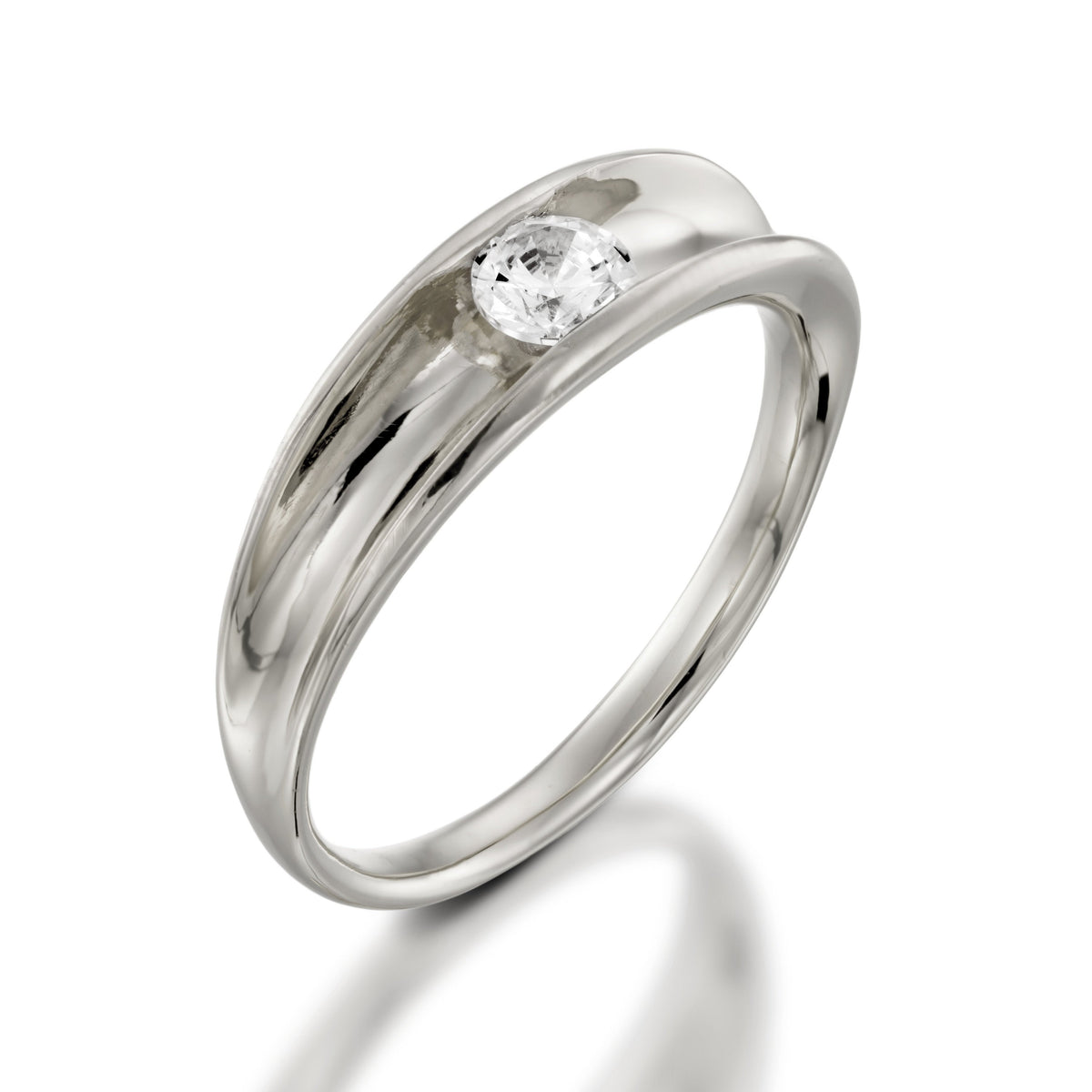 Diamond Engagement Ring | Ray of Light